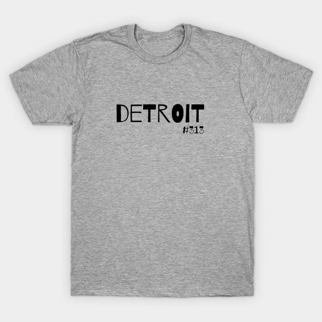 Detroit T-Shirt by nyah14